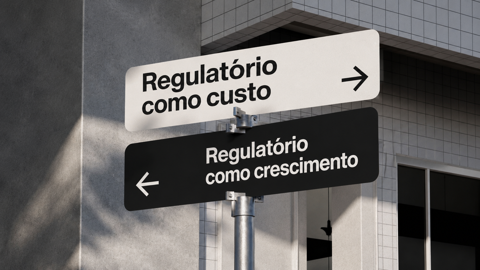Placas: Regulatório como custo vs Regulatório como crescimento